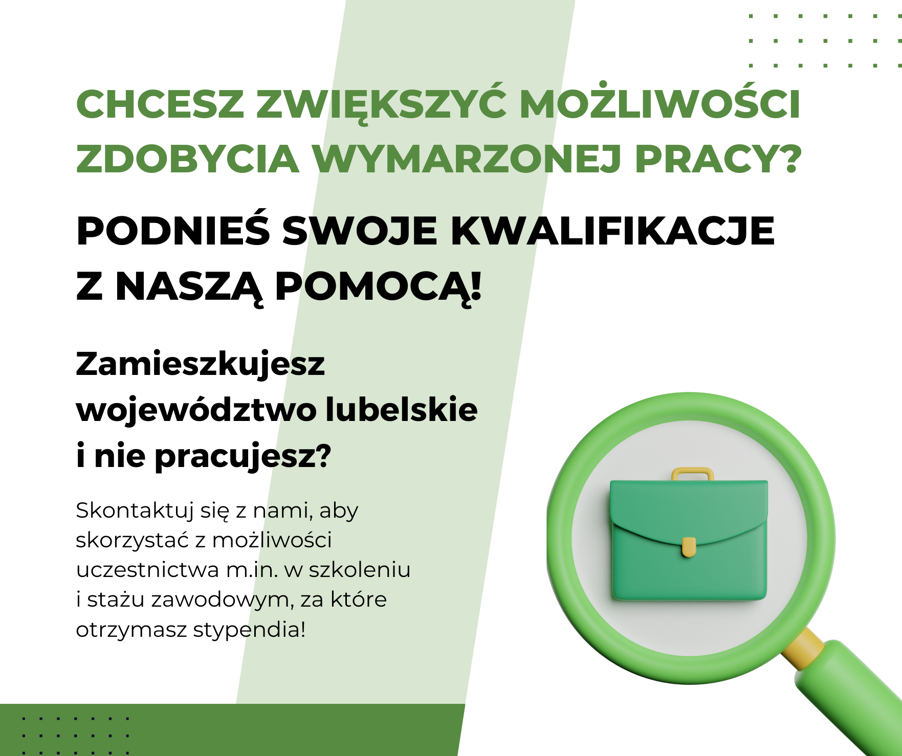 Czy jesteś osobą niepracującą?